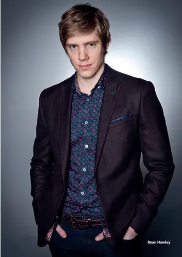  ??  ?? Ryan Hawley