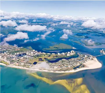  ?? ?? Up in the air: Fort Myers Beach in Florida was on reader Martin Lester’s wish list until the pandemic forced him to cancel his flights