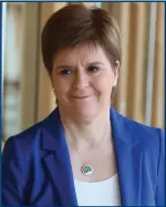  ??  ?? First Minister Nicola Sturgeon has voiced support for Universal Basic Income