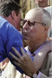  ??  ?? Close: David Cameron with his father Ian