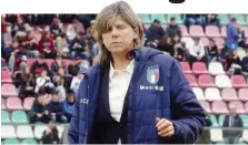  ?? GETTY ?? Il ct della Nazionale di calcio femminile, Milena Bertolini (53 anni)