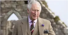  ??  ?? Prince Charles was diagnosed with Covid-19