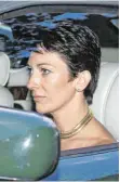  ?? FOTO: DPA ?? Ghislaine Maxwell, hier ein Foto aus dem Jahr 2000, widersetzt­e sich ihrer Verhaftung.