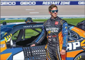  ?? L.E. Baskow Las Vegas Review-journal @Left_eye_images ?? The dream is still alive for Matt Jaskol, 38, who finished 32nd in the 38-car field in Saturday’s NASCAR Xfinity Series race.