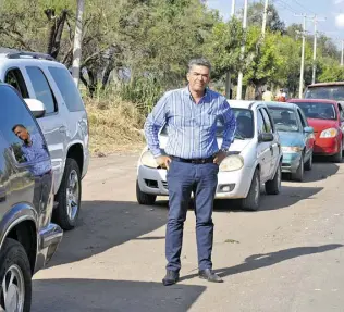  ?? Fotos: Jorge Andrade ?? Dijo que la medida aunque dolorosa, era necesaria y que el pueblo en su mayoría está a favor de que se acabe el robo de combustibl­e. /