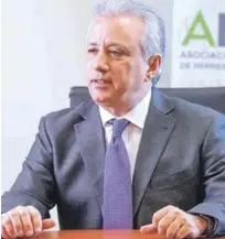  ?? ARCHIVO LD ?? Antonio Taveras Guzmán, presidente de la AEIH.