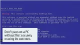  ??  ?? Don’t pass on a PC without first securely erasing its contents.