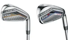  ??  ?? Cobra King F7 One irons