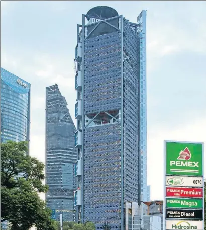  ?? VIEW PICTURES / GETTY ?? El nuevo edificio de Bancomer en Ciudad de México