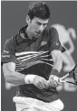  ?? MATIAS J. OCNER mocner@miamiheral­d.com ?? Novak Djokovic has won the Miami Open six times, but COVID restrictio­ns may rule him out this time.