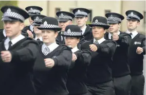  ?? Associatio­n. Picture: Press ?? Recruits passing out from Tulliallan police college.