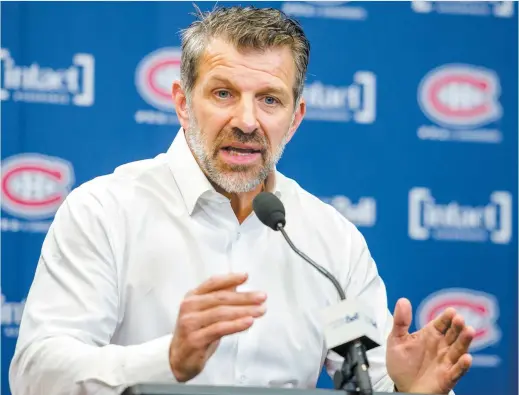  ?? PHOTO D’ARCHIVES, AGENCE QMI ?? En comptant le match d’hier à Philadelph­ie, le Canadien disputera 18 matchs d’ici le 14 décembre, ce qui donne amplement le temps à Marc Bergevin d’évaluer la qualité de son équipe.