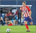  ??  ?? Vietto, con el Atlético.