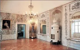  ?? [ Esterhazy/Jozef Barinka ] ?? Die Innenräume des Schloss Esterházy zeigen sich prunkvoll.