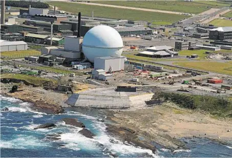  ??  ?? TIGHTER SECURITY: New civilian guards are being brought in to Dounreay to free up armed police for nuclear waste trains