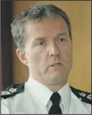  ??  ?? FRONTLINE PROTECTED: Chief Constable Simon Parr.