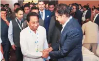  ?? PHOTO: PTI ?? It’s Kamal Nath’s persona that is bringing investors to Madhya Pradesh. At the investors’ summit, while some remembered their old associatio­n with him, others said they trusted his leadership