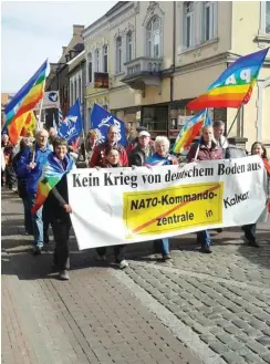  ?? Foto: DFG-VK NRW ?? Friedliche­s Kalkar