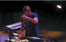  ?? JATI LINDSAY — KENNEDY CENTER VIA AP ?? This photo provided by the Kennedy Center, shows Q-Tip performing at the Kennedy Center in Washington.