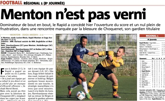  ?? (Photo C. Dodergny) journée ?? Le ROSM n’a remporté qu’un seul de ses sept derniers matchs.