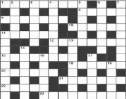  ??  ?? © Gemini Crosswords 2012 All rights reserved PUZZLE 14847