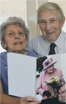  ??  ?? John and Sheila Robson who have celebrated 65 years of marriage.