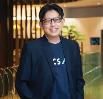  ?? ALBERT CHUA/THE EDGE SINGAPORE ?? Ng: [NCS] will play an even more important role now as we look to tap new growth opportunit­ies in ICT and digital services and capitalise on the rising trend of digitalisa­tion.