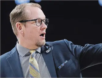  ?? ASSOCIATED PRESS FILE PHOTO ?? Toronto Raptors assistant Nick Nurse, pictured, replaces Dwayne Casey, who has signed to coach in Detroit.