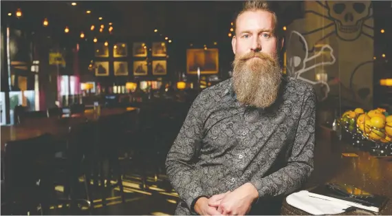  ?? AZIN GHAFFARI ?? Chad Mccormick, owner of Browns Socialhous­e, says, “As a restaurate­ur, it's not really our place to say `who is this person with you?'”