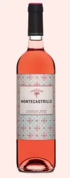  ??  ?? MONTECASTR­ILLO 2018. Rosado 90% Tempranill­o, 5% Garnacha y 5% Merlot.