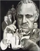  ?? / NBC (National Broadcasti­ng Company) ?? Marlon Brando, center, stars as Don Vito Corleone, the aging head of a crime family whose sons and grandchild­ren are an important part of his life and his business, in “The Godfather.”