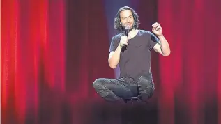  ??  ?? Comedian Chris D’Elia recently did a comedy special called “Man on Fire” for Netflix.