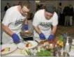  ?? PHOTO PROVIDED ?? The Iron Roost team participat­es in the 2017 Chef’s Challenge.