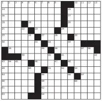  ??  ?? Puzzle by Andrew Kingsley — Edited by Will Shortz