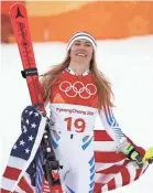  ?? KEVIN JAIRAJ/USA TODAY SPORTS ?? Mikaela Shiffrin, winner of five of the last six slalom season titles, begins a new skiing season this weekend in Austria.