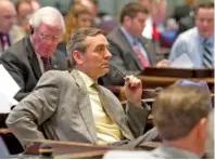  ?? ASSOCIATED PRESS FILE PHOTO ?? House Republican Caucus Chairman Glen Casada of Franklin, Tennessee, participat­es in a 2013 ethics training session in the House chamber in Nashville.