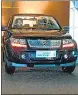  ??  ?? The vehicle, code-named ‘YFG’, is based on Suzuki’s popular Grand Vitara SUV.