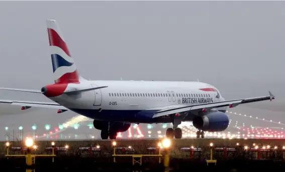  ?? (PA) ?? British Airways has struck a landmark deal to insure more than £4bn of its historic pension liabilitie­s