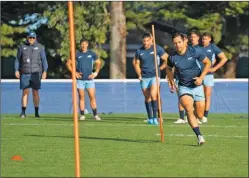  ?? PRENSA UAR ?? PUESTA A PUNTO. La Selección se entrenó ayer en Nantes.