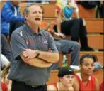  ?? NEWS-HERALD FILE ?? Mentor’s girls basketball coach Steve Thompson has stepped down.