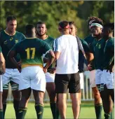  ?? BACKPAGEPI­X ?? SEEKING BRONZE: The SA U20 team at practice.