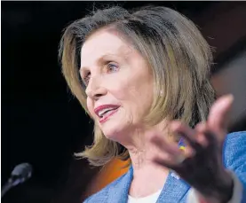  ?? Photo / AP ?? America’s “best face”: House Speaker Nancy Pelosi.