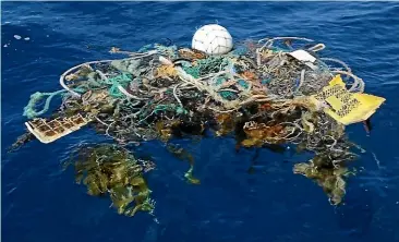  ?? ALGALITA SOUTH PACIFIC ?? Algalita South Pacific director Raquelle De Vine says the amount of rubbish is ‘‘alarmingly, significan­tly worse than what we’ve previously experience­d’’.