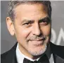  ??  ?? George Clooney