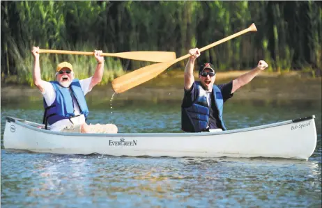  ?? Contribute­d photos ?? The Connecticu­t River Museum’s second annual downriver paddle regatta to benefit the museum’s education programs will be held on Sunday from 8 a.m. to 3 p.m.