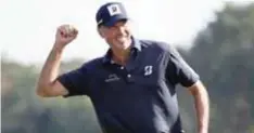  ?? | GETTY IMAGES ?? El estadounid­ense Matt Kuchar se coronó en la edición 12 del Mayakoba Golf Classic, con un total de 262 golpes, 22 bajo par. Danny Lee le puso toda la presión al líder del tablero, pero se llevó el título con un par cardíaco en el hoyo 18. El tijuanense Armando Favela fue el mejor mexicano en el tablero, al ubicarse en la posición 16.