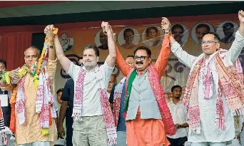 Spread love against hate': In Assam, Rahul reminds voters of Zubeen's words  - PressReader