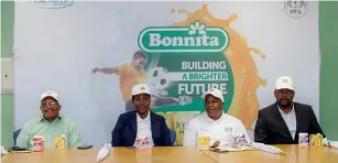  ?? ?? SPORTS DEVELOPMEN­T... BFA and Bonnita have joined forces for a youth tournament