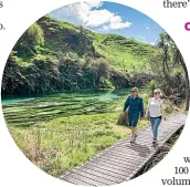  ??  ?? The Blue Springs on the Te Waihou Walkway.