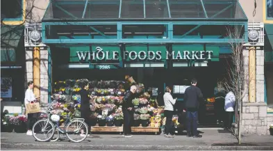  ?? DARRYL DYCK/THE CANADIAN PRESS ?? Ontario Premier Doug Ford called it “absolutely disgracefu­l” that Whole Food had banned poppies.